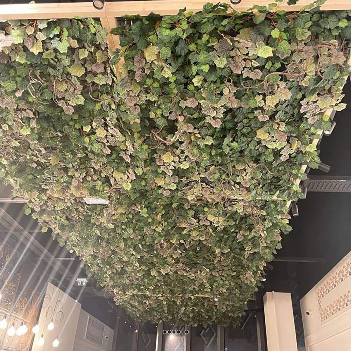 Branche de feuilles de vigne artificielle vert, ARTIFICIELLES