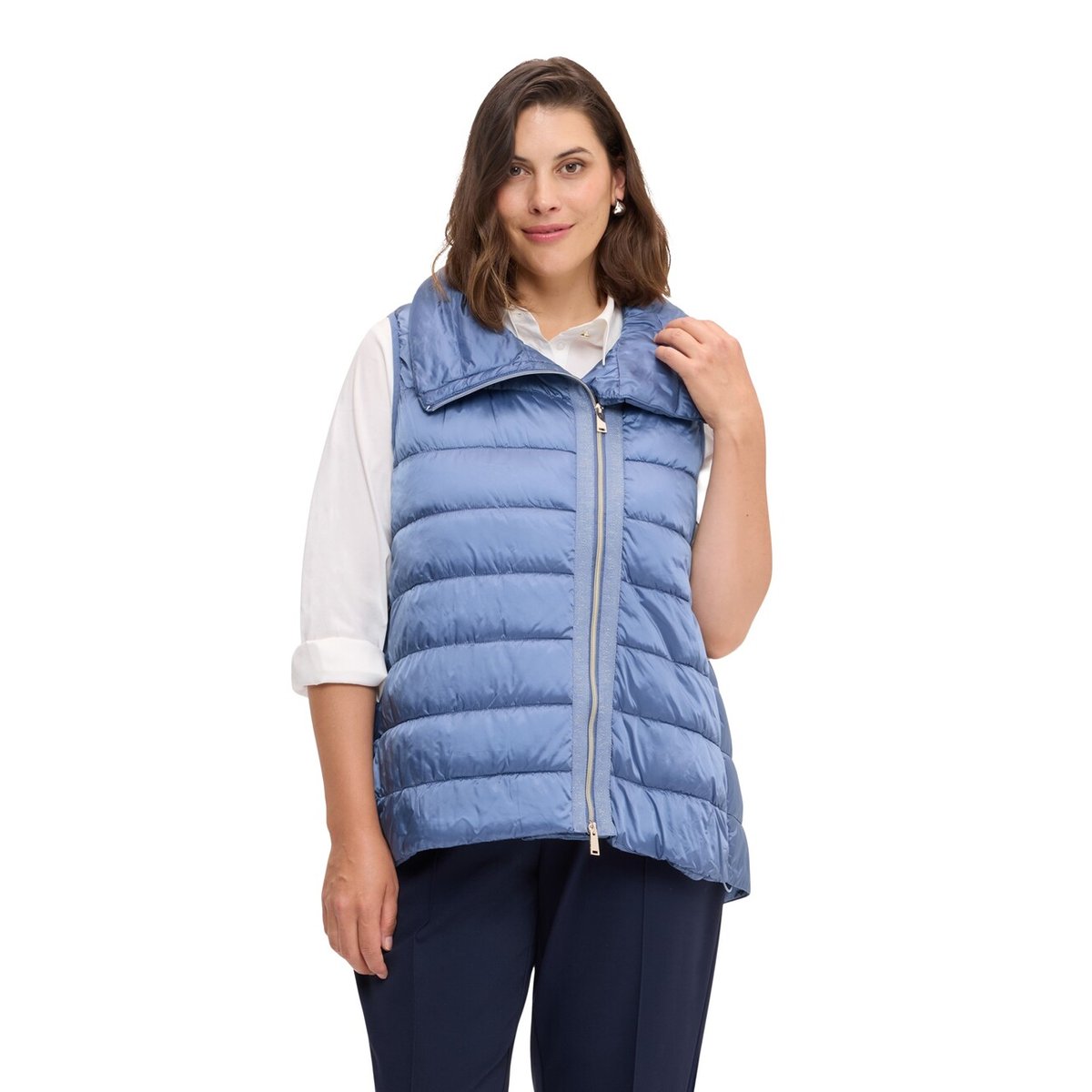 Gilet matelassé léger sans manches light - blue, FIORELLA RUBINO
