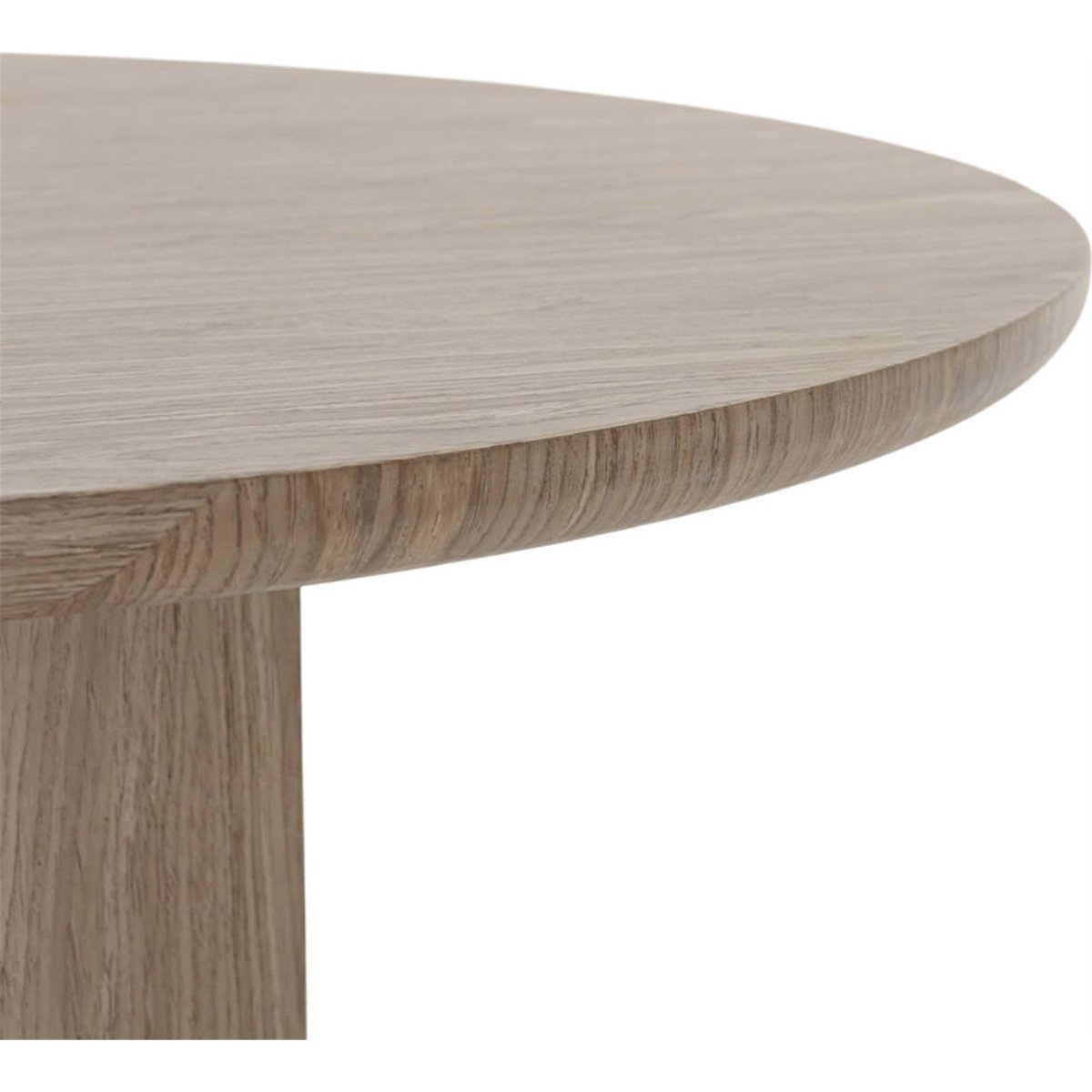 Table à manger ovale en bois brun, RECOLLECTION