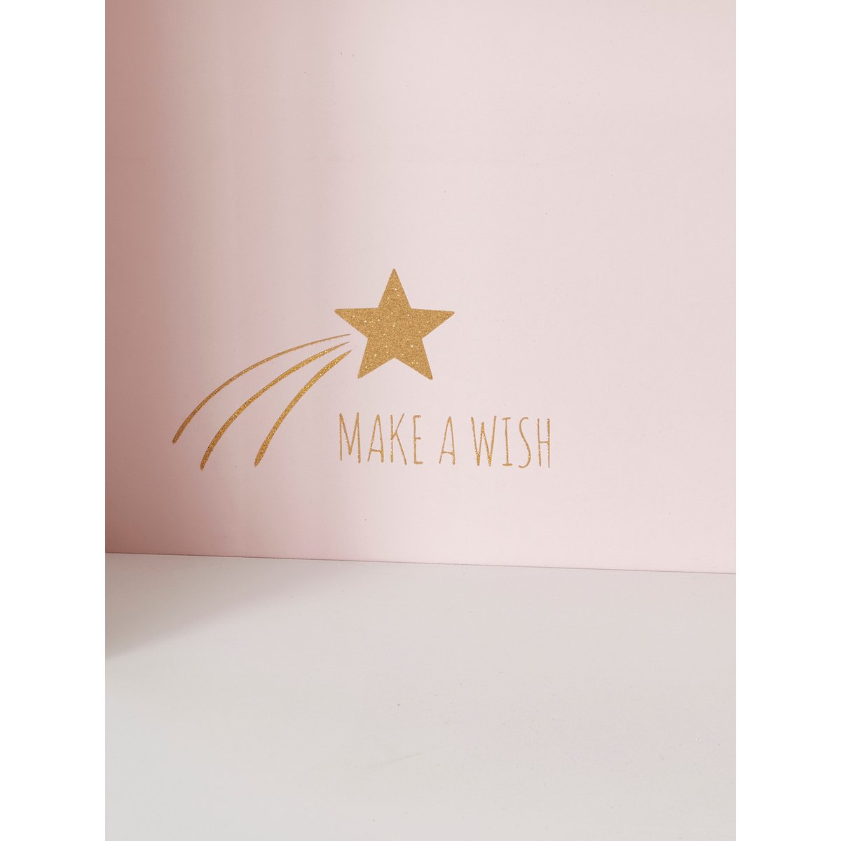 Bureau enfant MAKE A WISH blanc clair uni avec decor, VERTBAUDET
