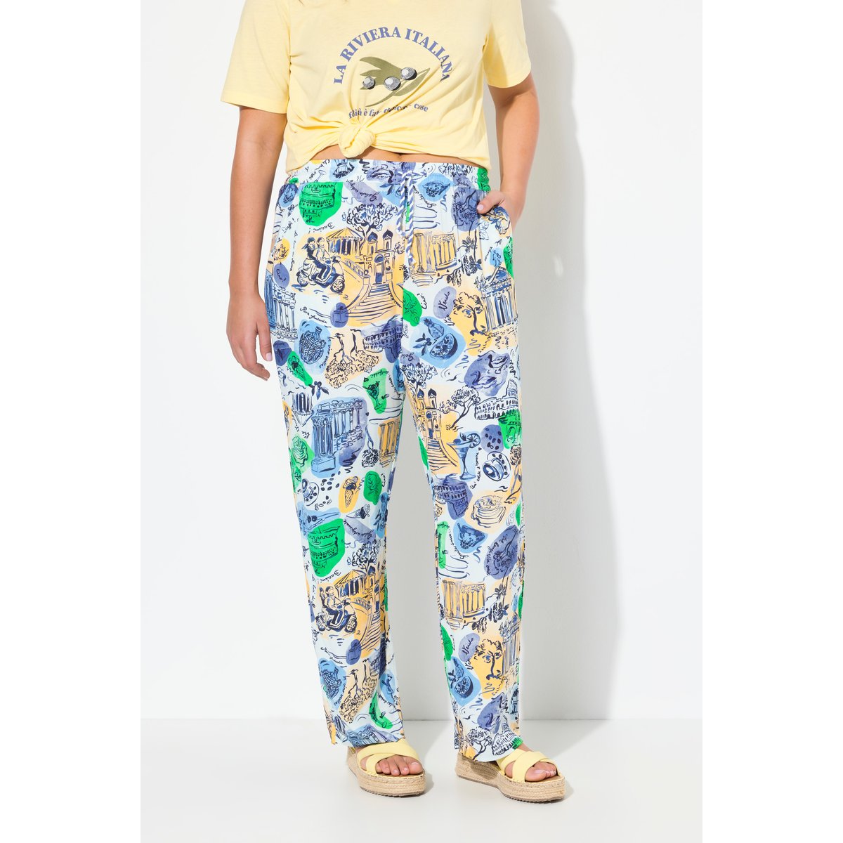 Pantalon blanc neige, ULLA POPKEN
