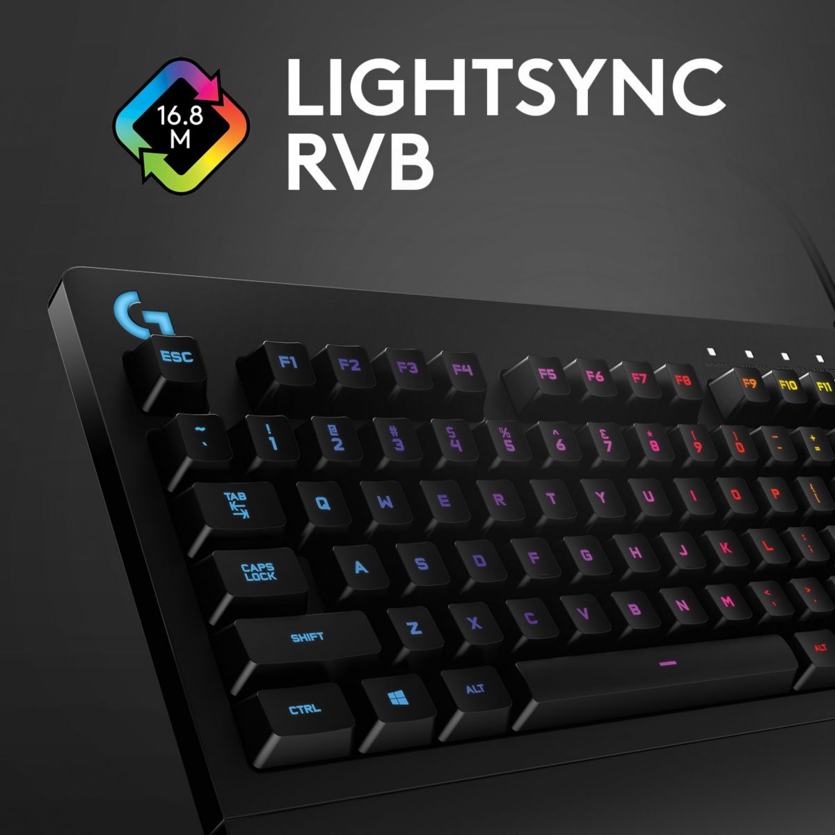 Clavier gamer G213 Prodigy noir, LOGITECH