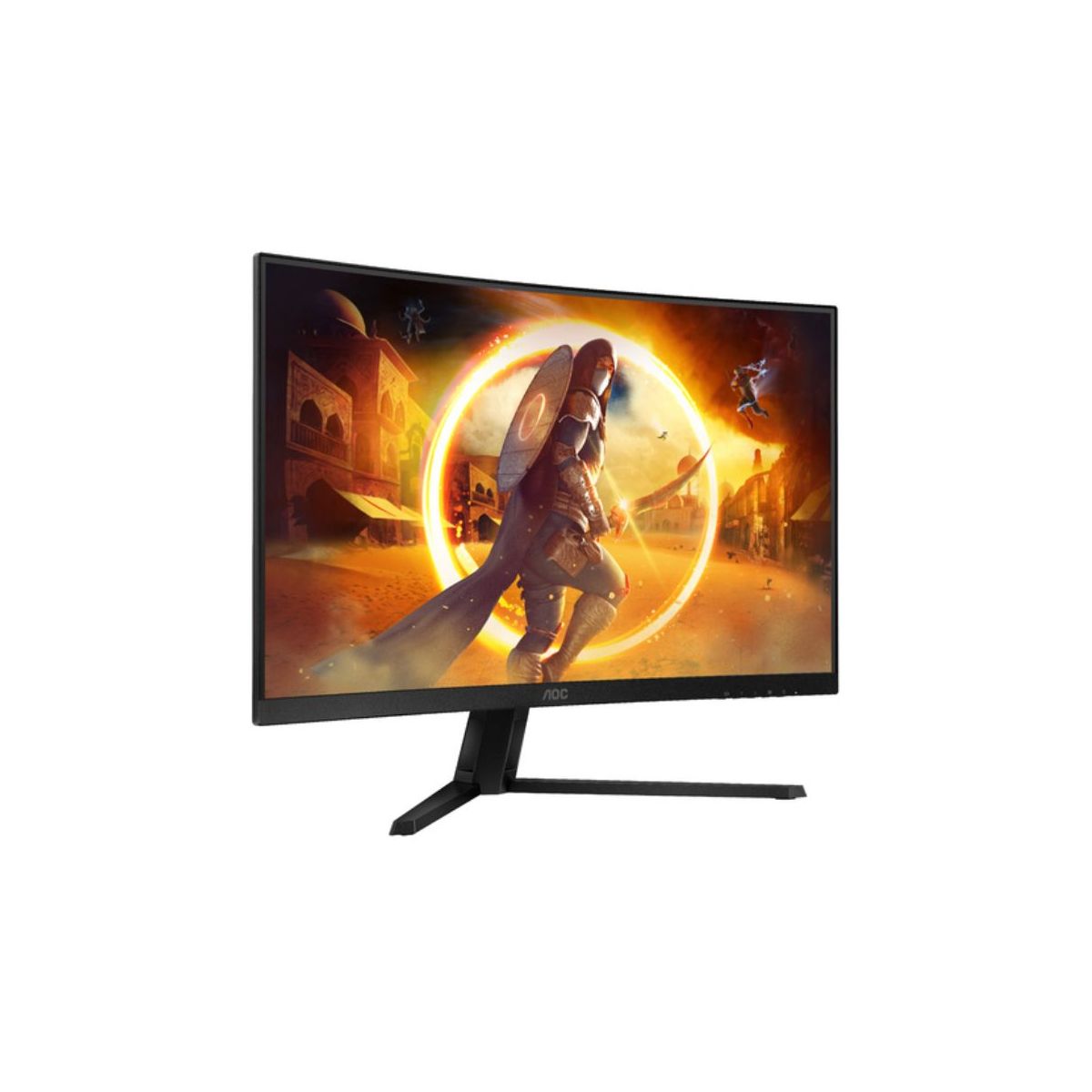 Ecran PC Gamer CQ32G4VE 32" Incurvé 1500R QHD 180Hz Fast VA HDR10 Adaptive-Sync couleur unique, AOC