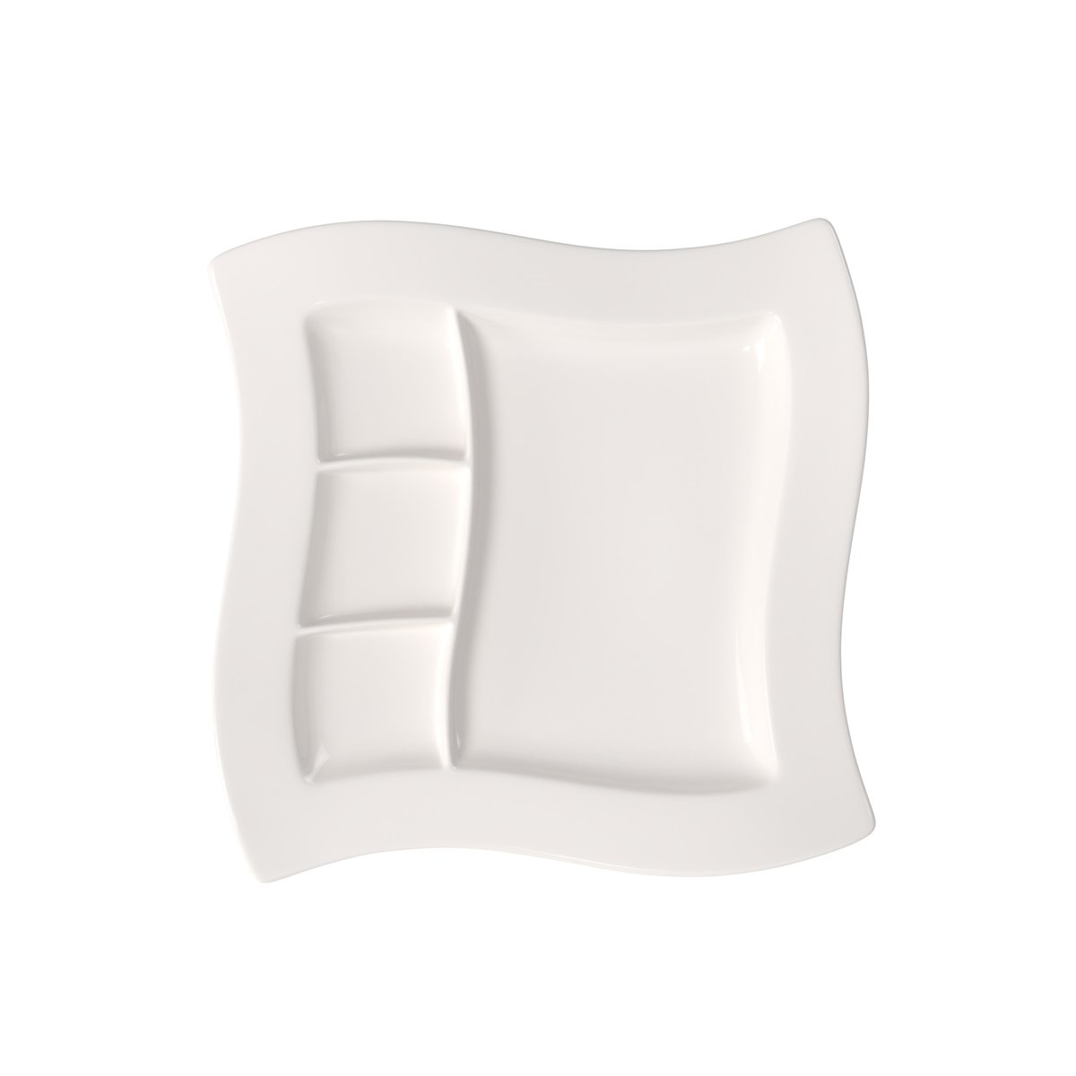 Assiette Grill NEWWAVE blanc, VILLEROY & BOCH