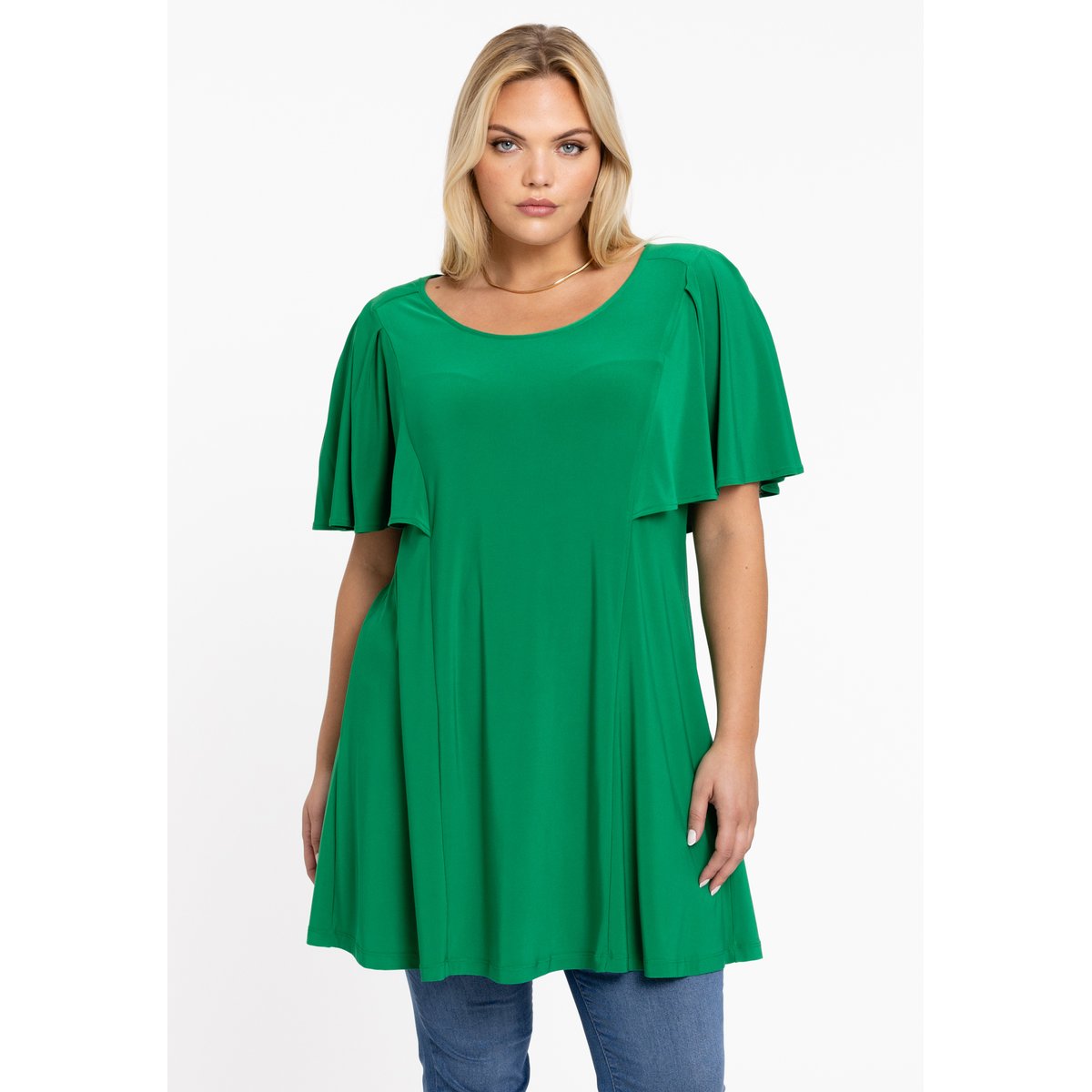 Tunique coupe ample vert, YOEK