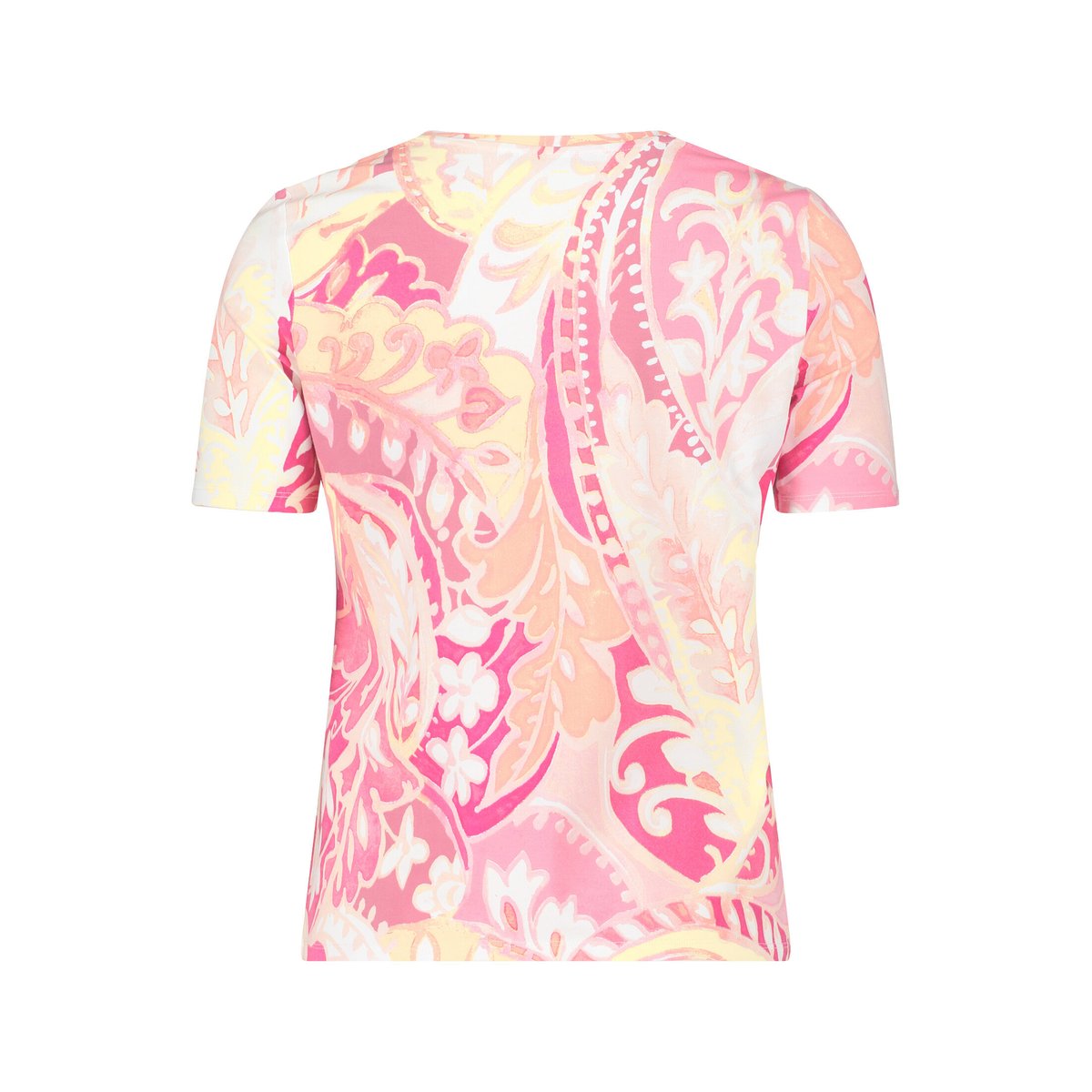 T-shirt basique à imprimé rosé/yellow, BETTY BARCLAY