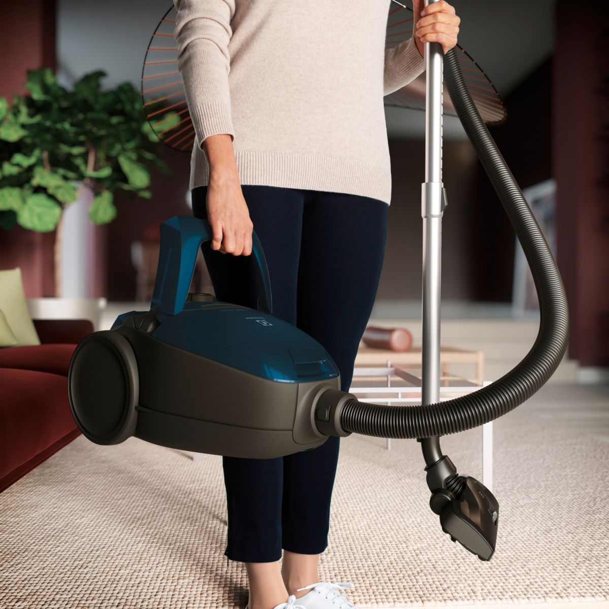Aspirateur avec sac Pure D8 PD82-4ST bleu, ELECTROLUX