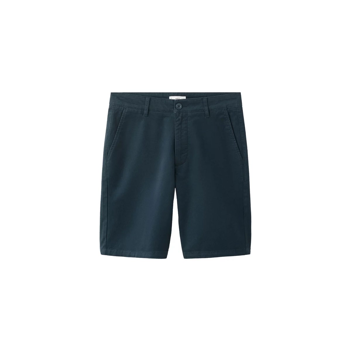 Bermuda coton bleu marine, MANGO TEEN
