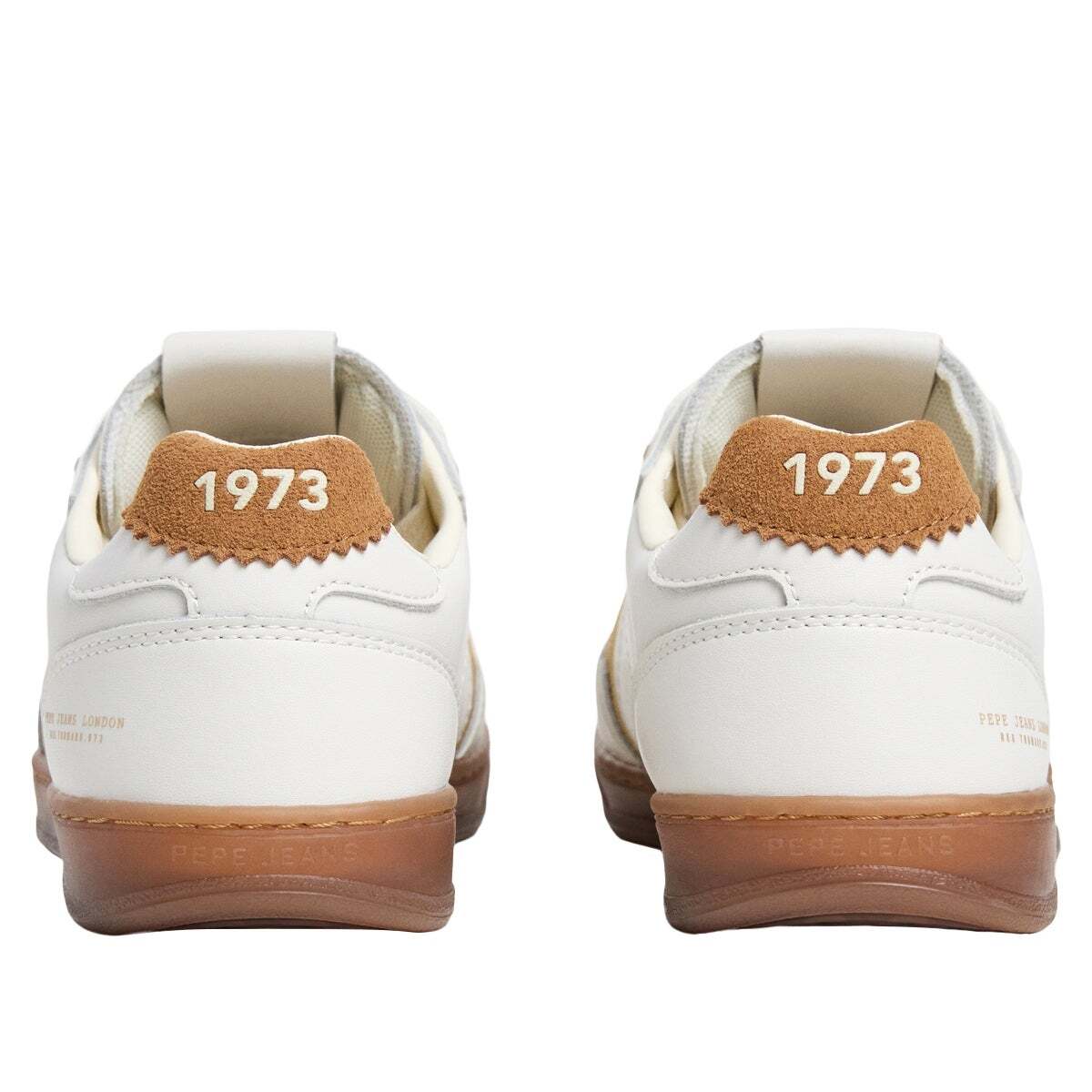 Ball - Baskets Rétro En Cuir blanc, PEPE JEANS
