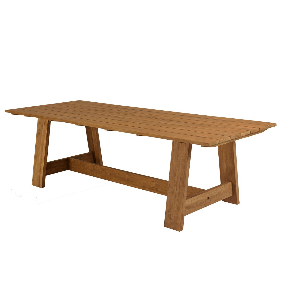 Table de jardin 250 cm en teck recyclé ORIA bois naturel, PIER IMPORT
