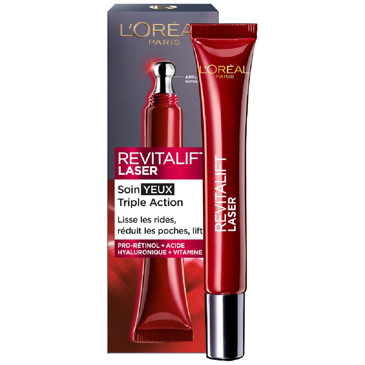 Soin Yeux Anti-rides Revitalift Laser 15ml couleur unique, L'OREAL PARIS