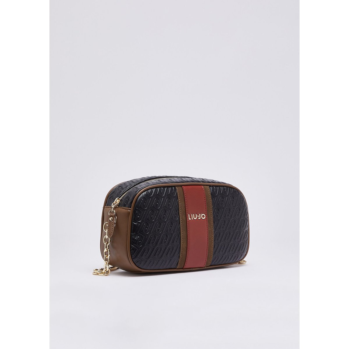 Sac bandoulière moyen noir, LIU JO