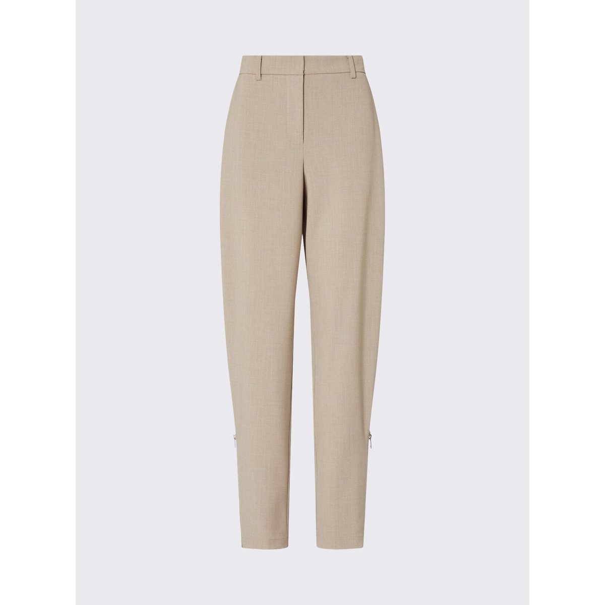 Pantalon Mélange avec Fermeture Éclair beige, LIU JO