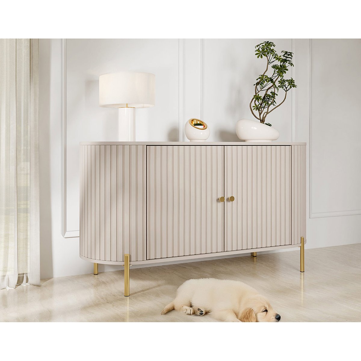 Etagère - JAIME beige, BEST MOBILIER