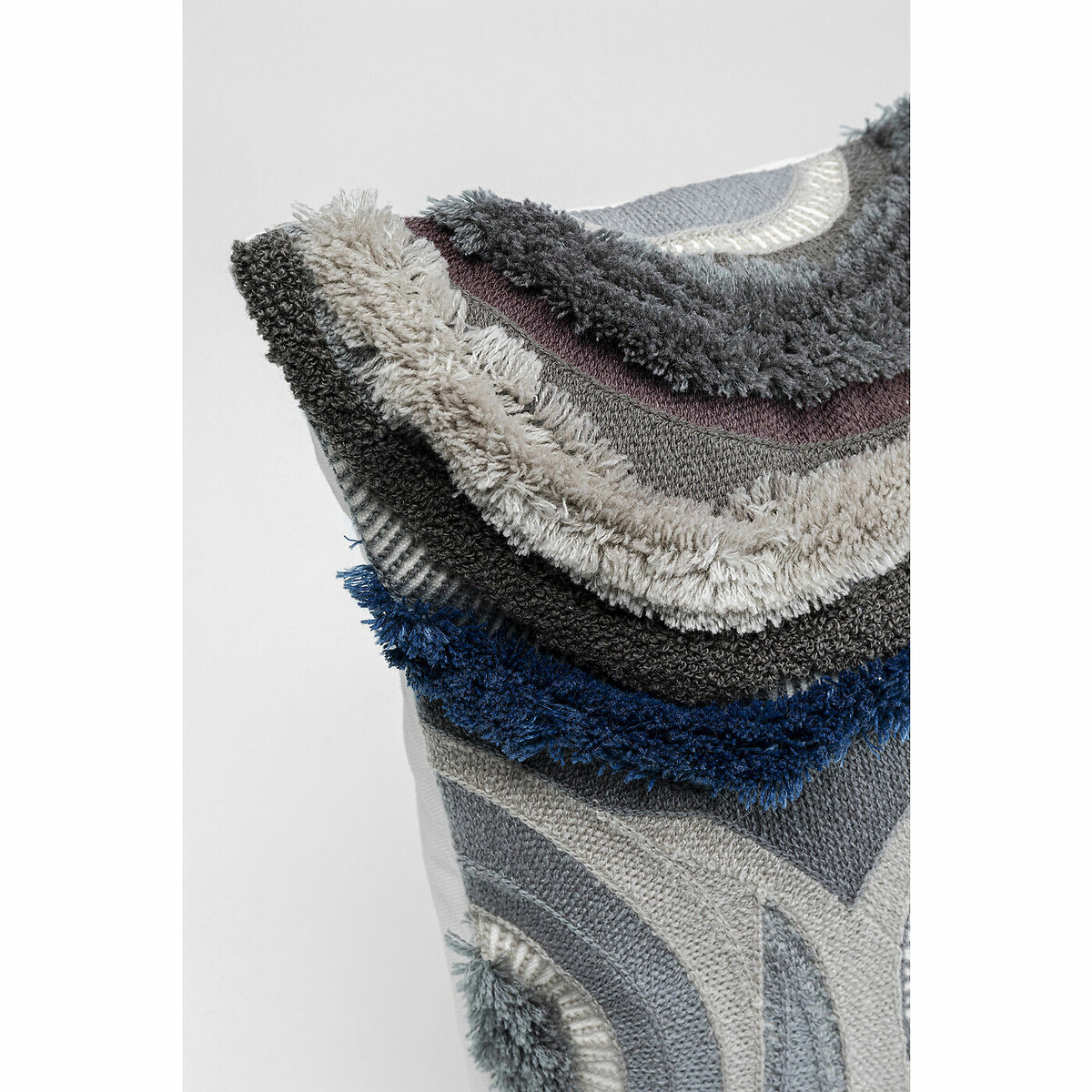 Coussin Lava gris 45x45cm multicolore, KARE DESIGN