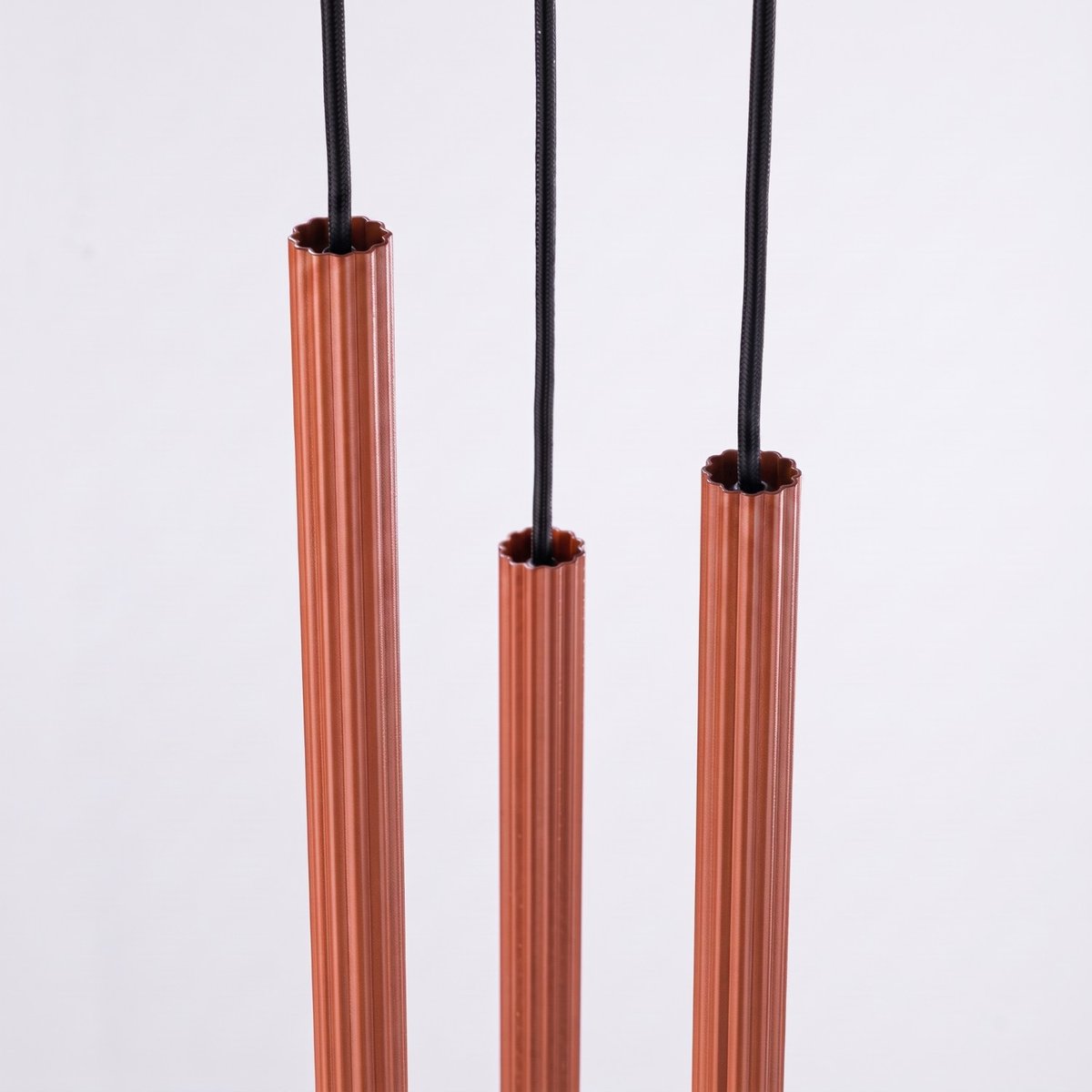 Suspension Acier Ocre Rouge G9 3 Arche ocre rouge, EDEN