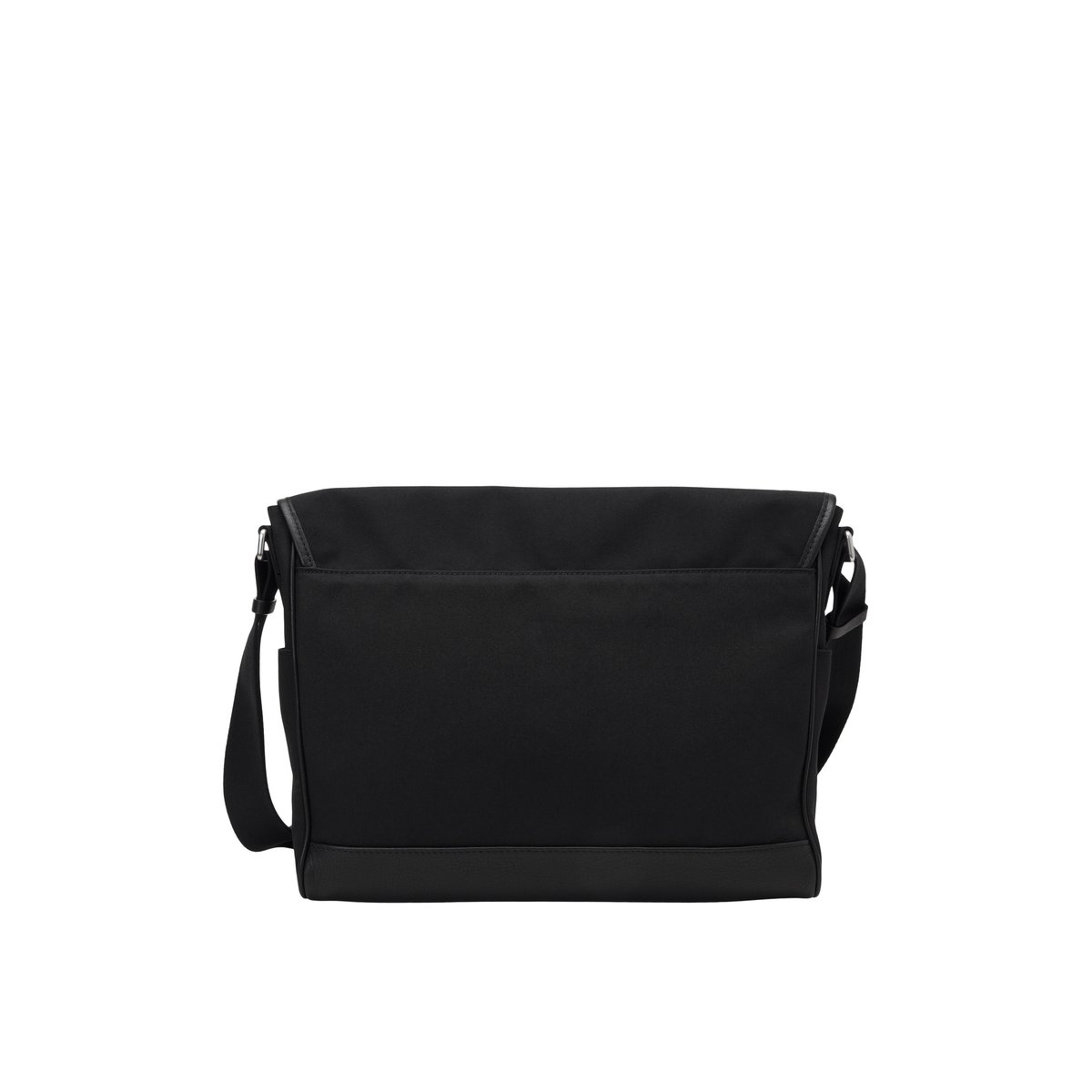 Sac de travail en toile, modèle Moa avec détails en cuir véritable noir, MARC O'POLO