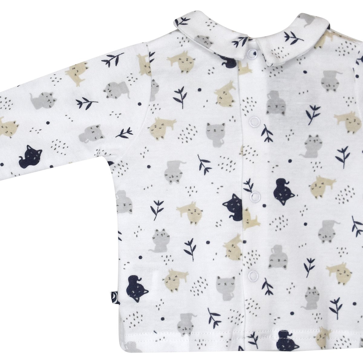 Tee shirt + grenouillere falou beige, SUCRE D'ORGE
