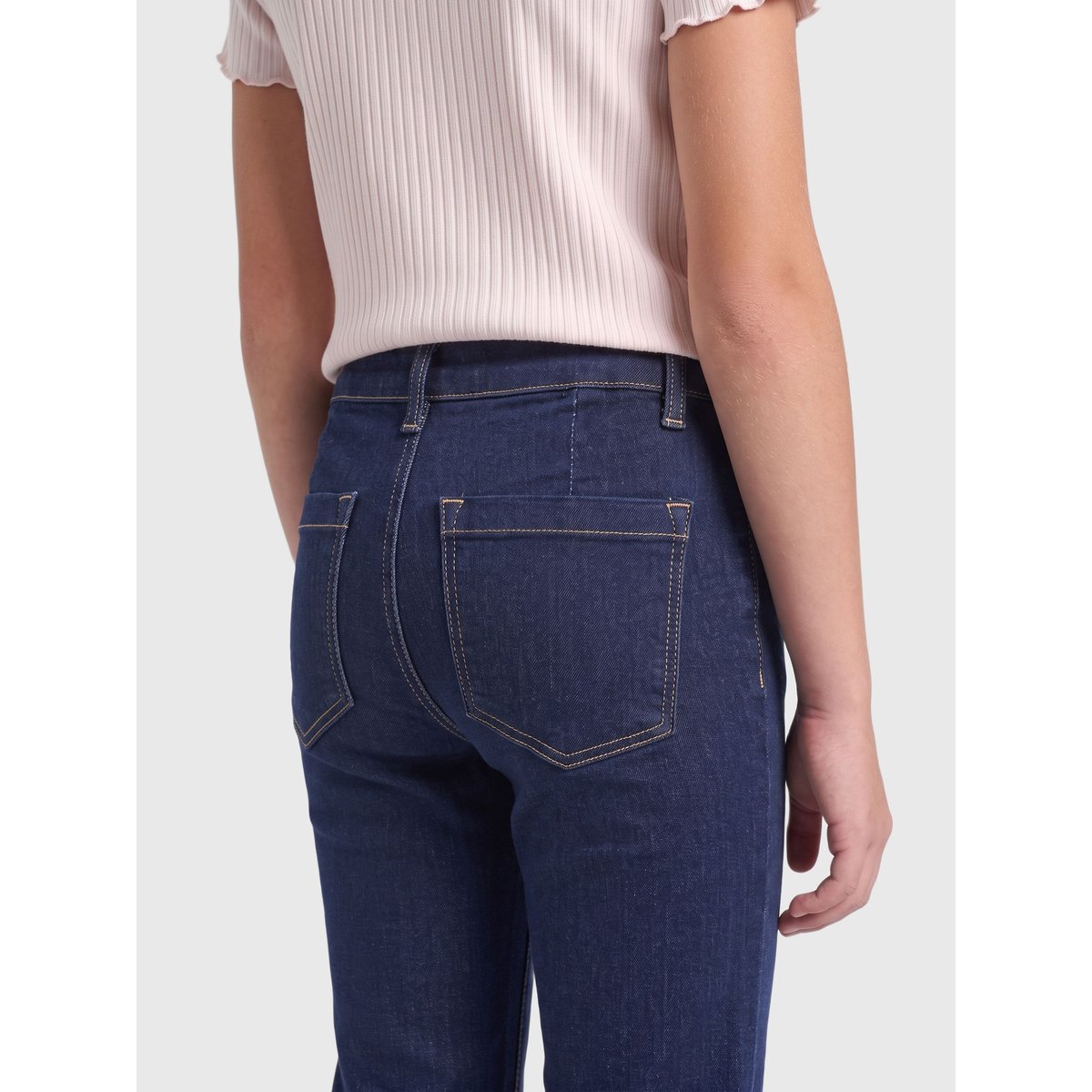 Jean Flared dark blue denim, KIDS ONLY