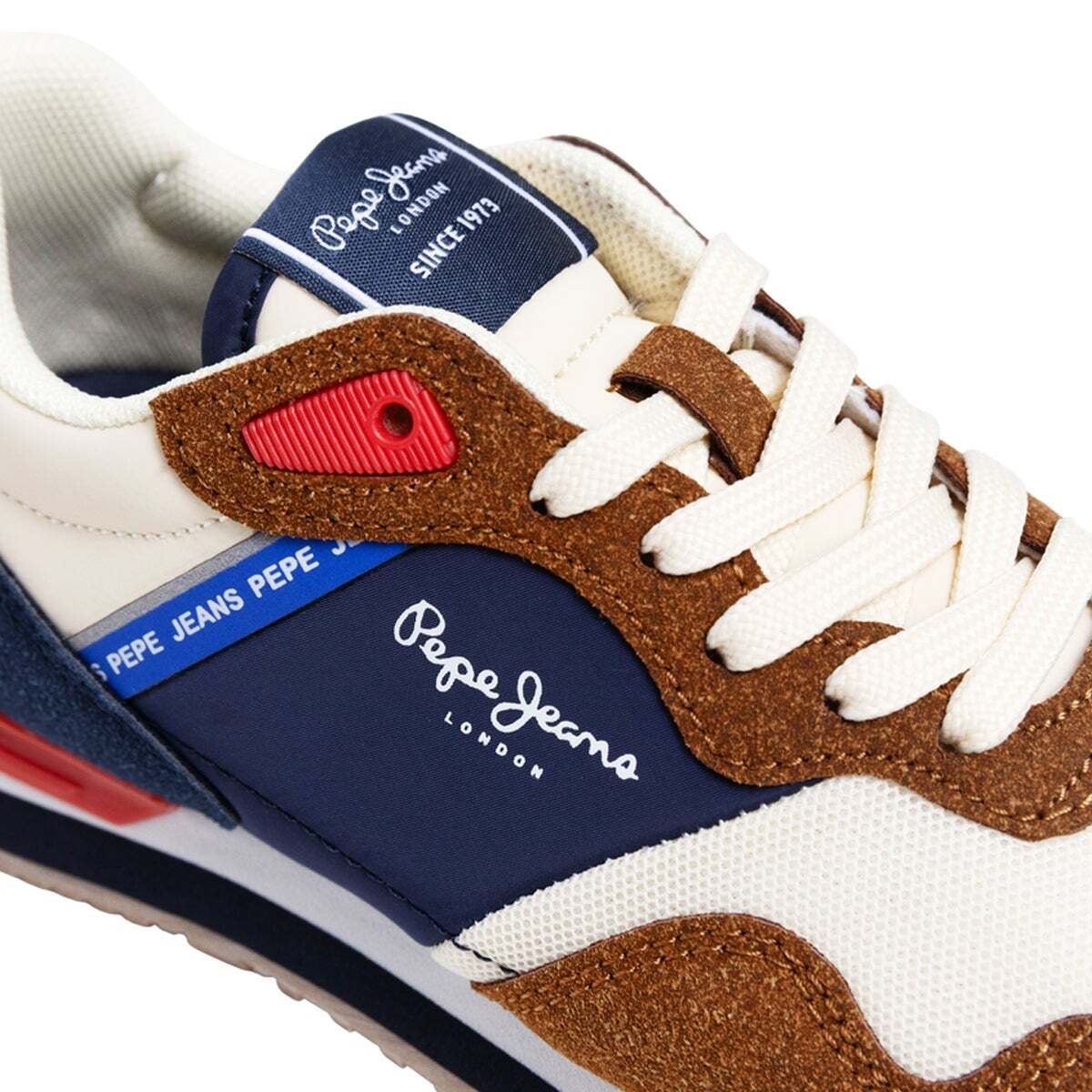 Baskets Combinées - London biscuit beige, PEPE JEANS