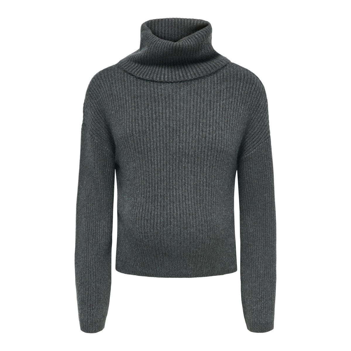 Pull En Maille dark grey melange, ONLY