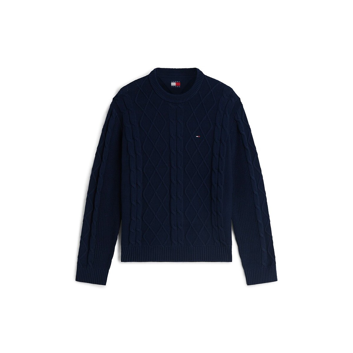 Camisola estruturada em malha grossa marinho, TOMMY JEANS