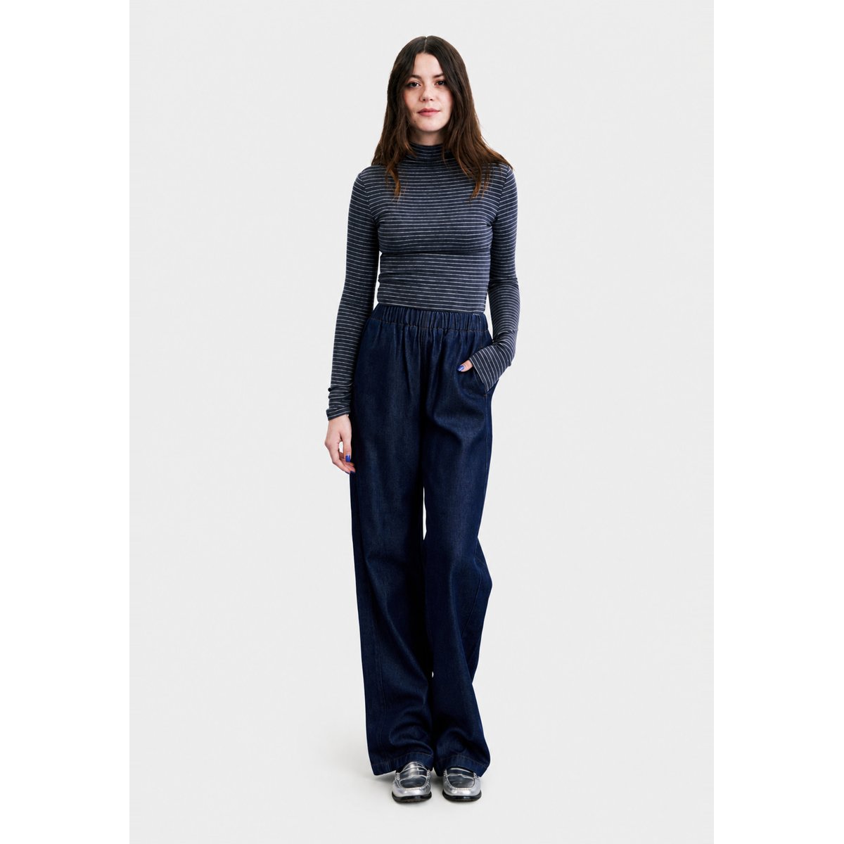 Top Odori en coton ODORI gris, FRNCH
