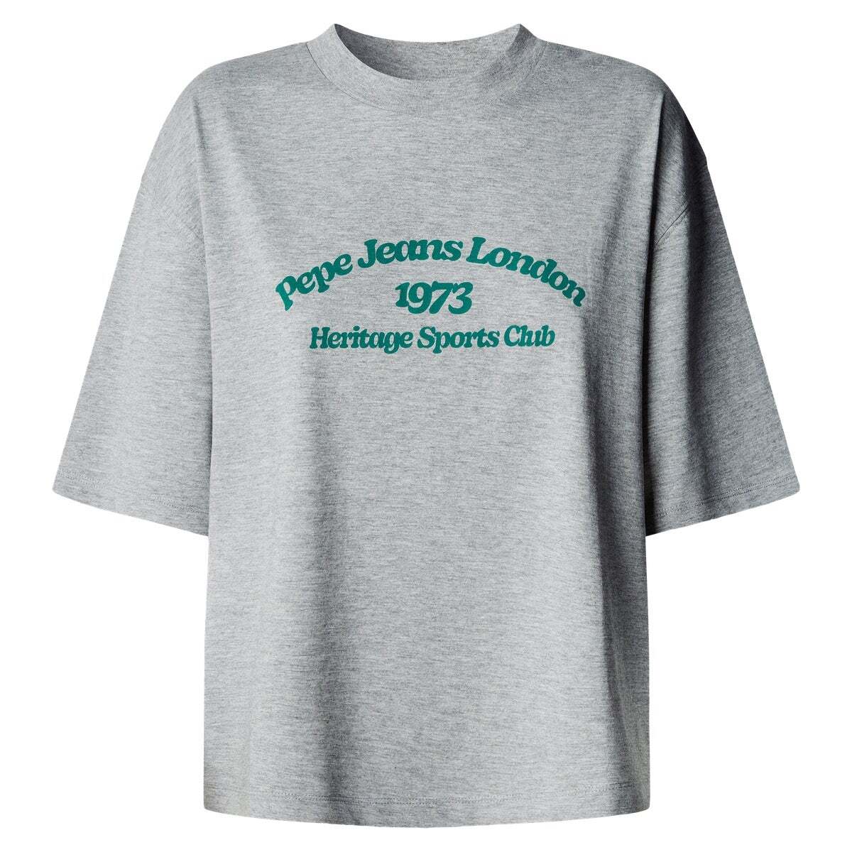 T-Shirt Avec Imprimé Graphique gris chine, PEPE JEANS
