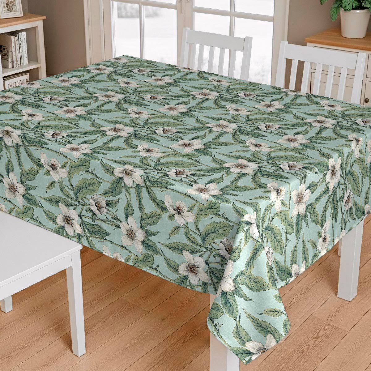 Nappe anti-taches Ithaki - 100% coton - turquoise, NAF NAF HOME