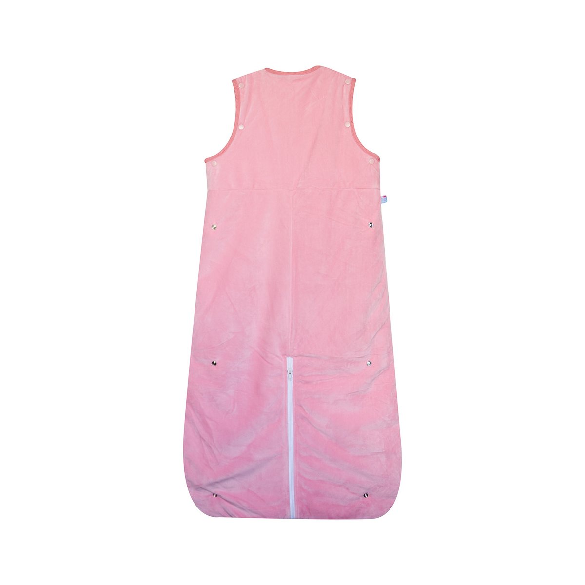 Gigoteuse 6/36m gladie velours doux manches amovibles securite auto rose, SUCRE D'ORGE