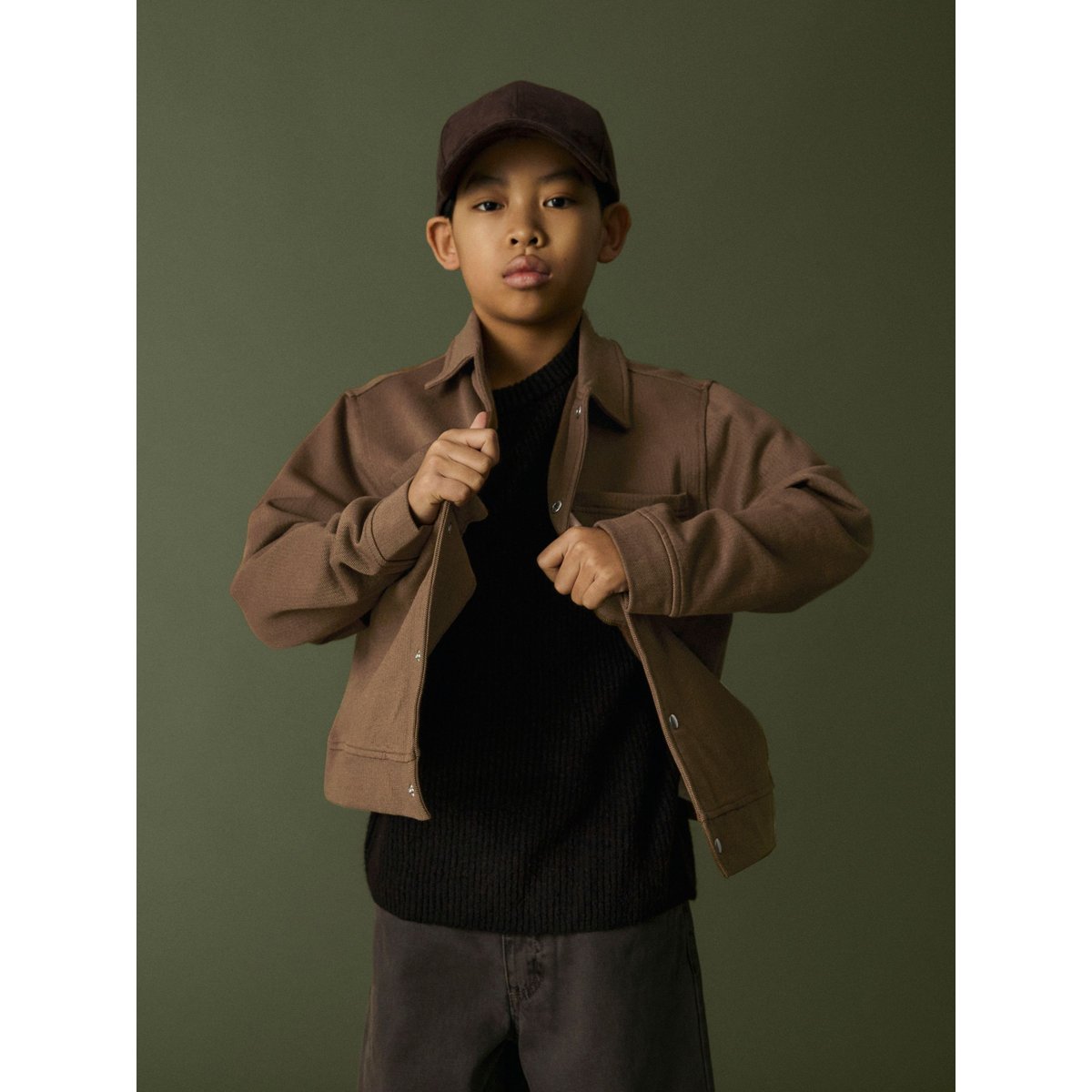 Sweat-Shirt marron - sepia1, NAME IT