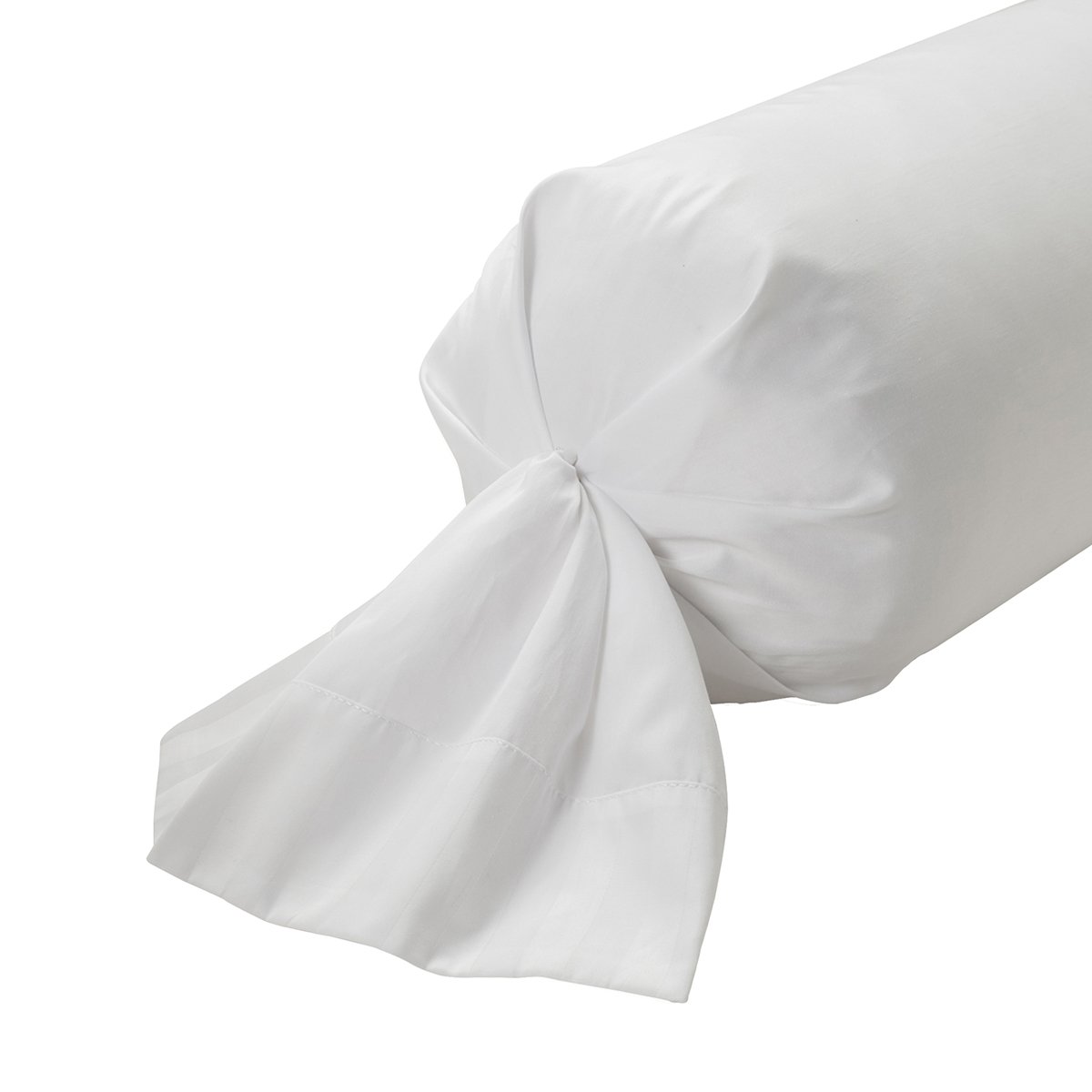 Taie De Traversin Allure Discrétion blanc, ANNE DE SOLENE