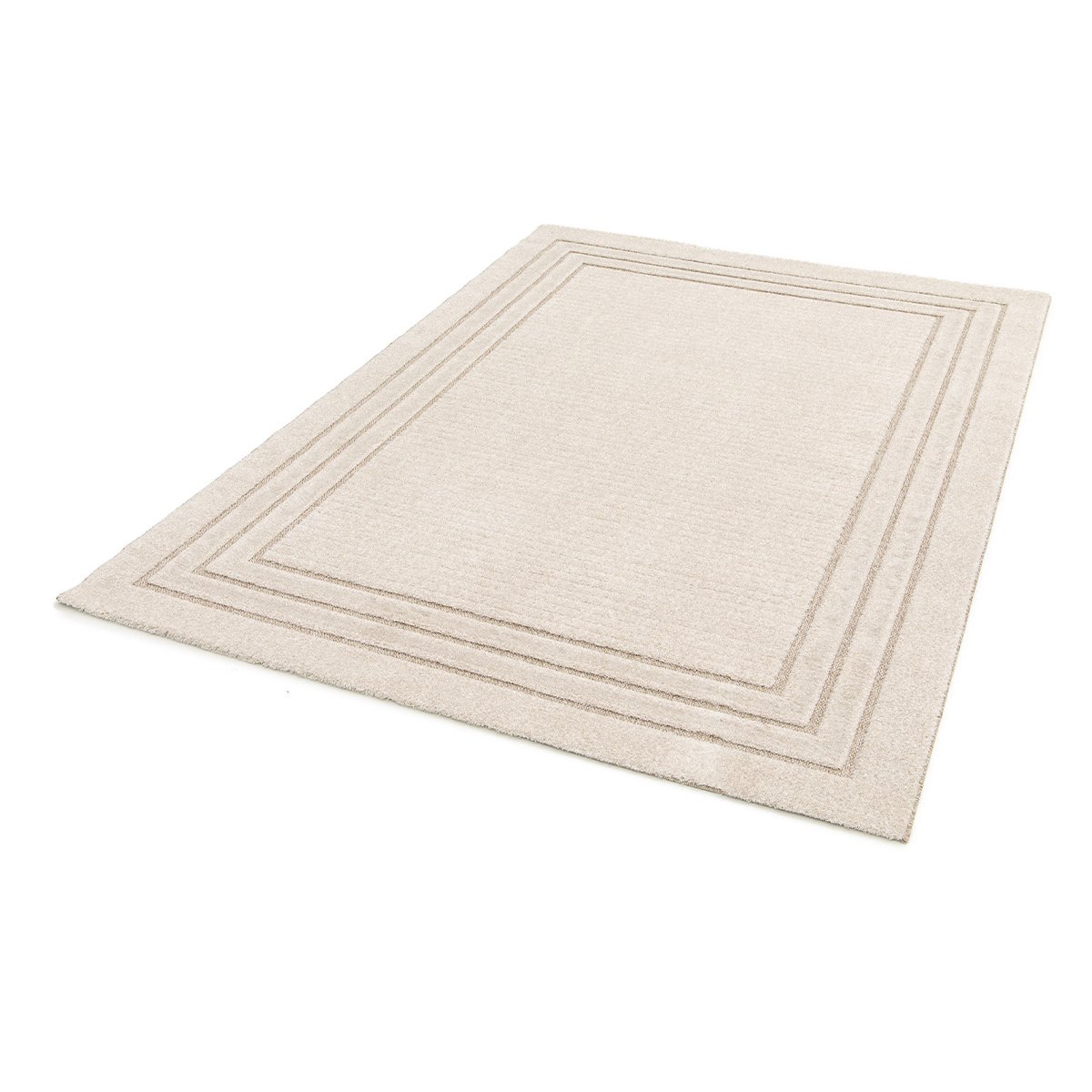 Tapis poils ras style bohème, ALEXANDRIA beige, BOBOCHIC