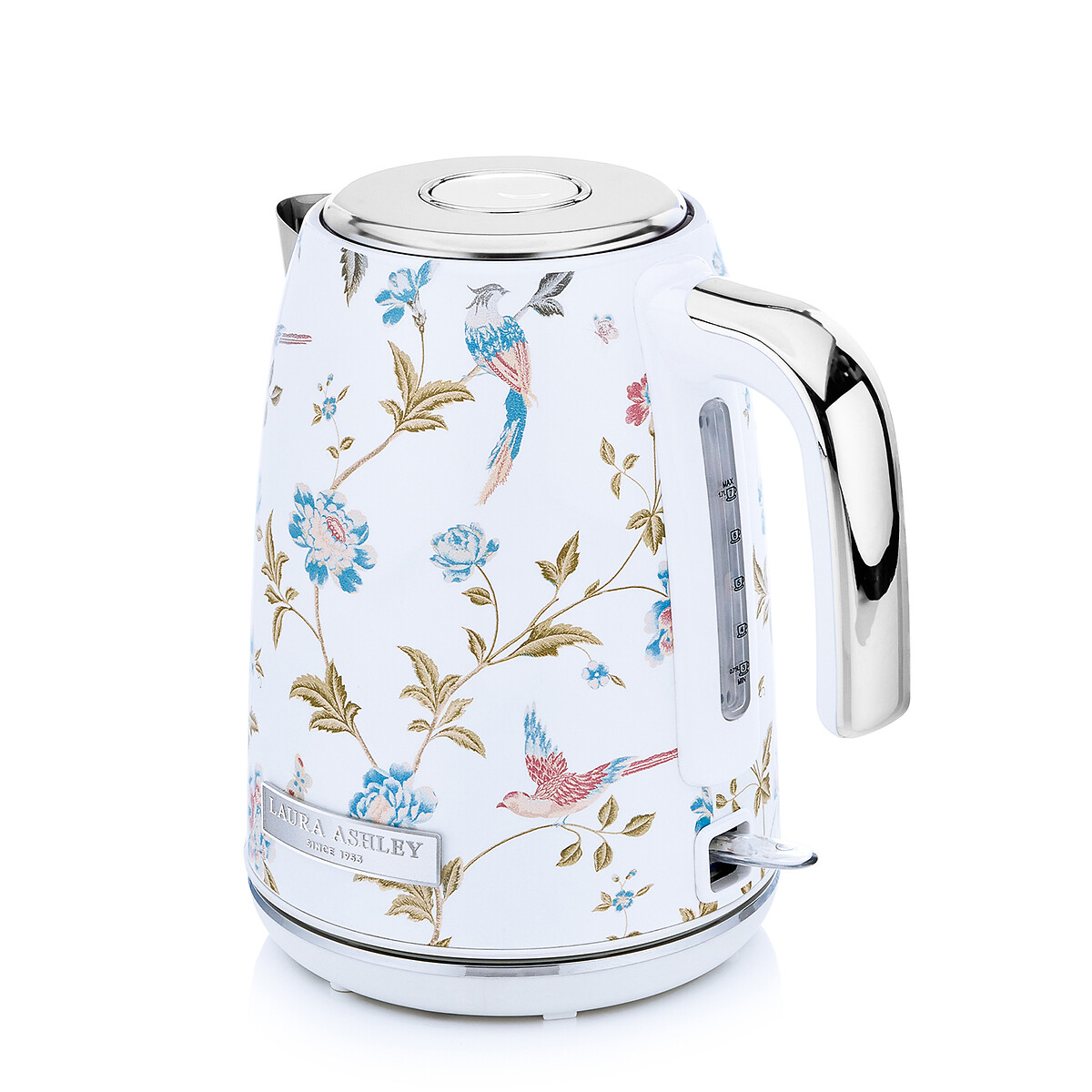 Laura Ashley 1.7L Stainless Steel Jug Kettle - VQSBPKK278 white, LAURA ASHLEY
