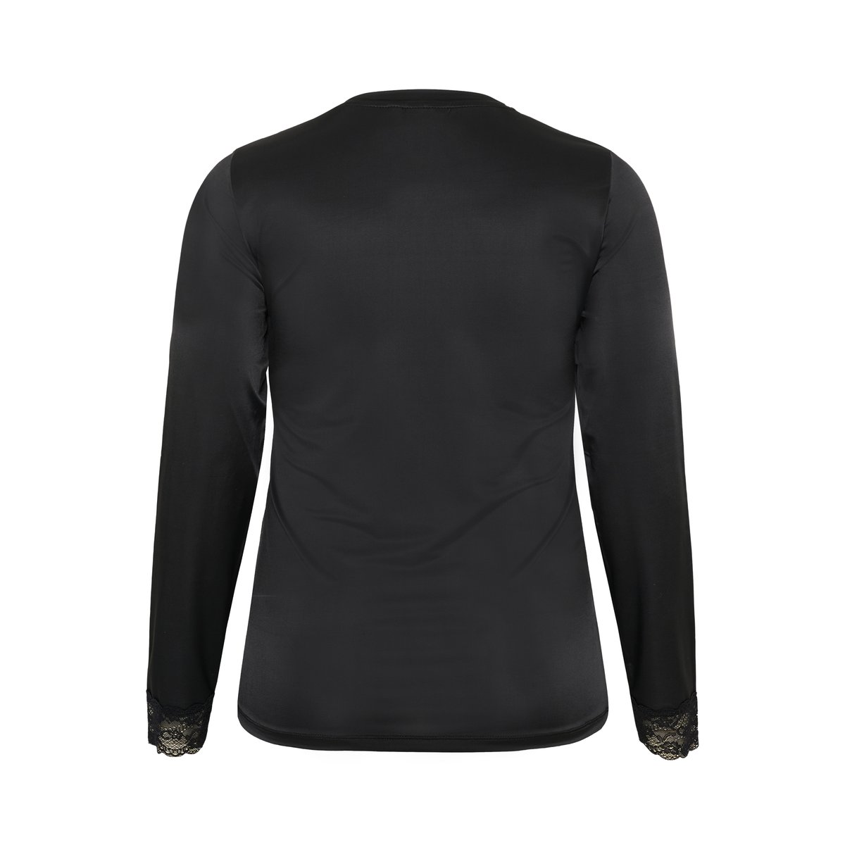 T-shirt à manches longues noir black, KAFFE CURVE