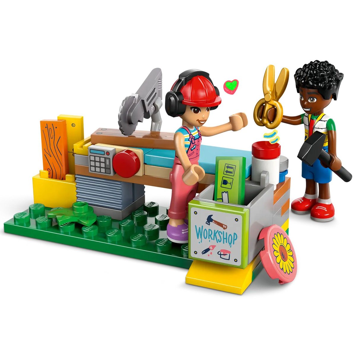 LEGO Friends - La cabane de l'amitié 42652 : Un univers d'aventures créatives couleur unique, LEGO