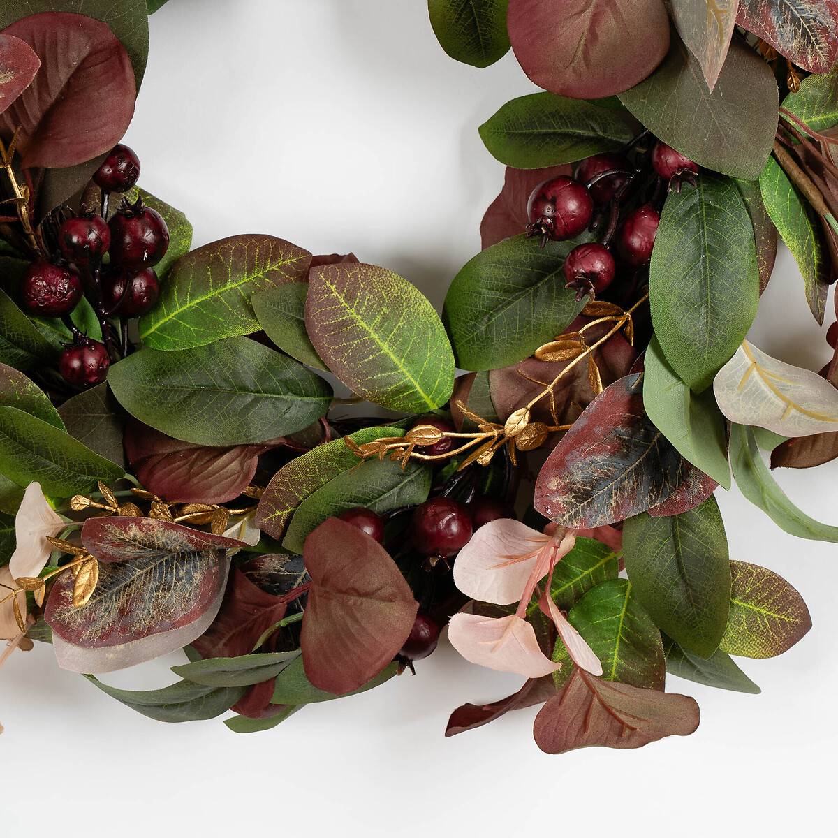 45cm Seasonal Foliage Wreath green, SO'HOME