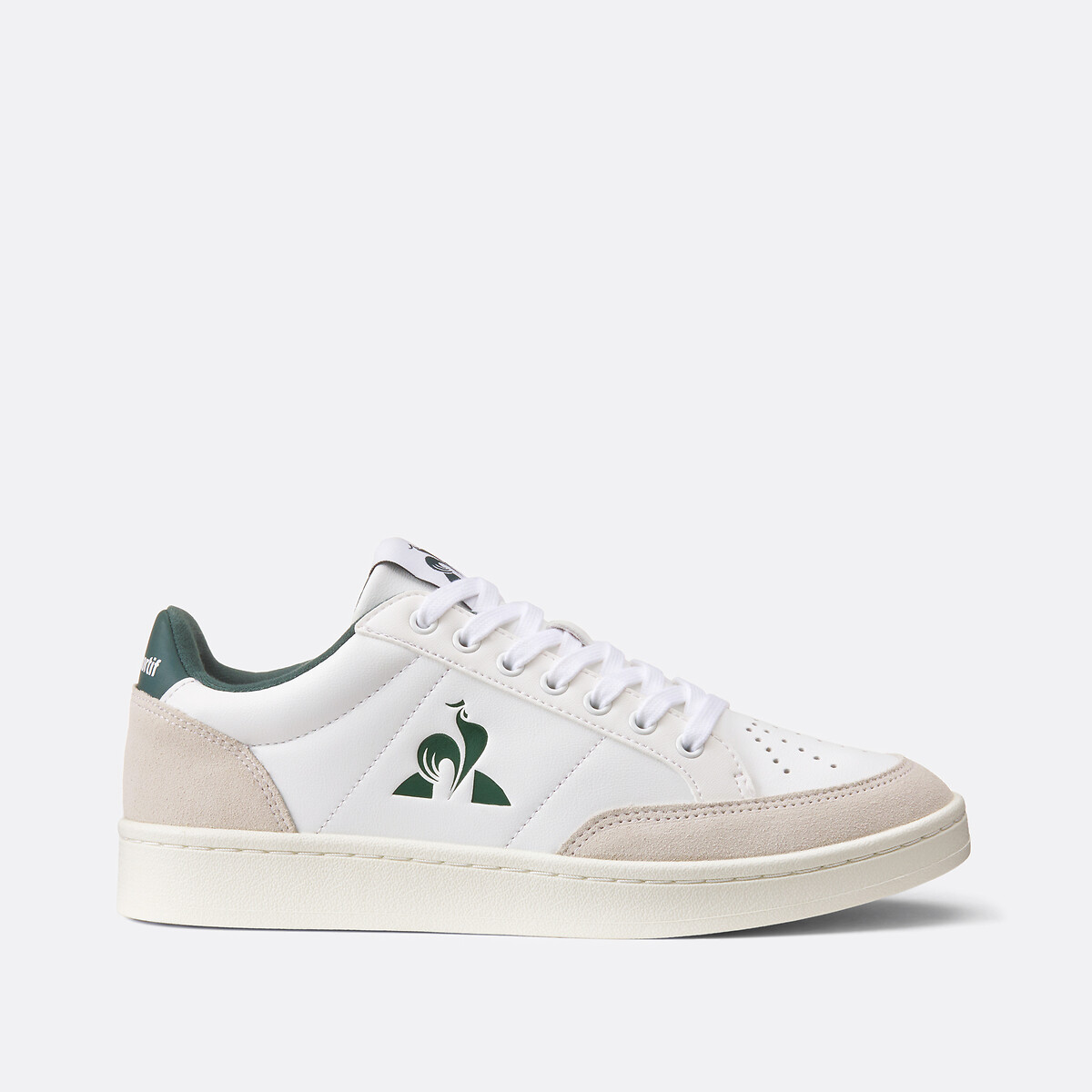 Baskets Courtnet blanc/vert foncé, LE COQ SPORTIF