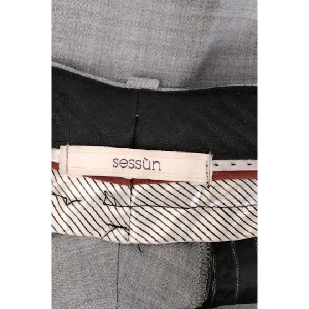 Pantalon slim - Très Bon État gris, SESSUN