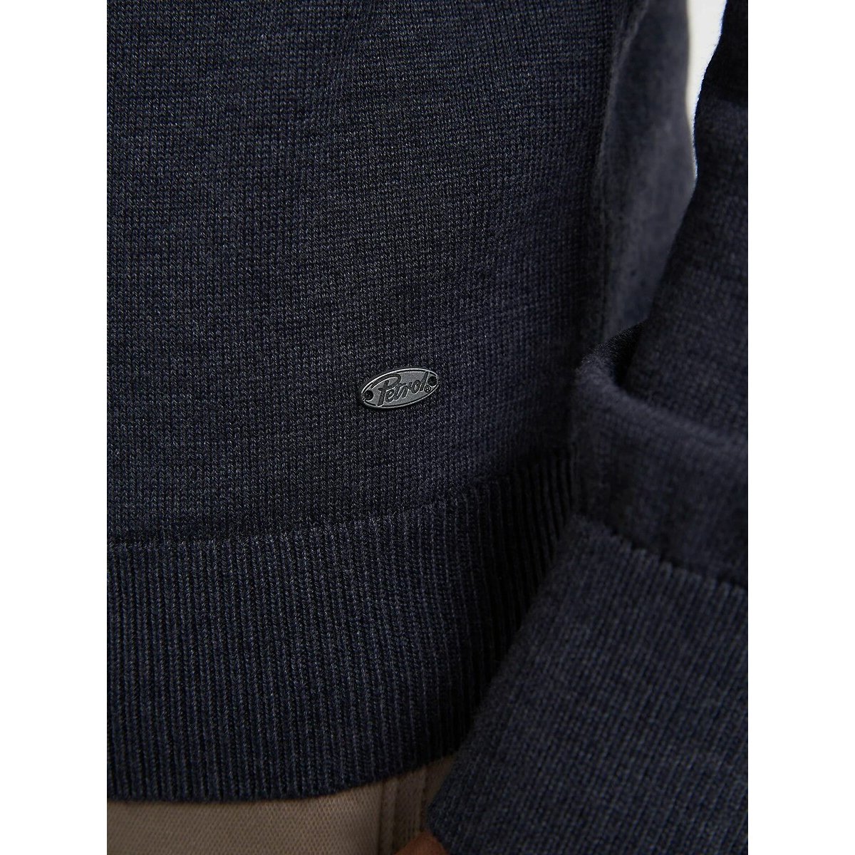Pull col roulé marine, PETROL INDUSTRIES