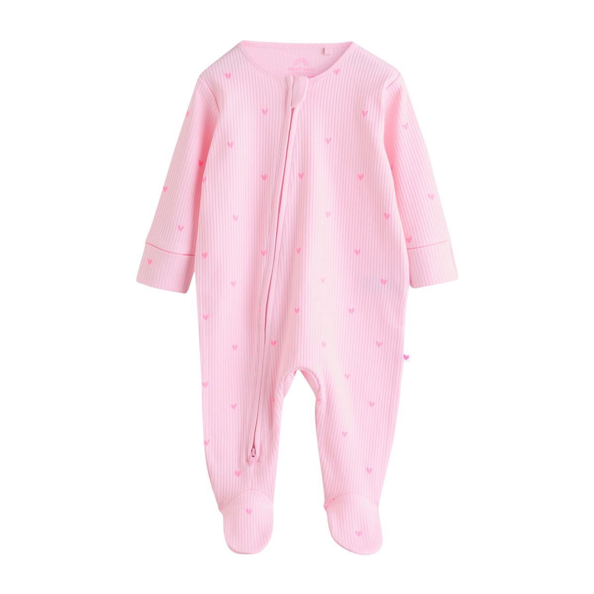 Dors-bien à zip double sens bébé, lot de 3 rose, NEXT