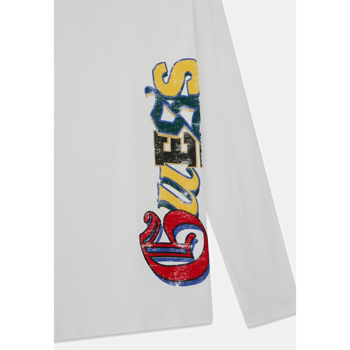 T-Shirt Avec Logo blanc, GUESS KIDS