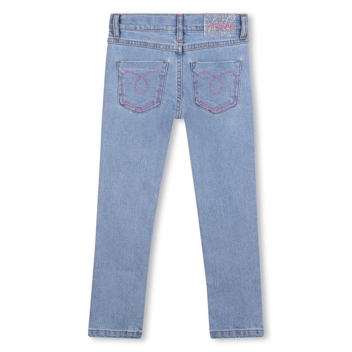 Pantalon en denim double stone+brossage, BILLIEBLUSH