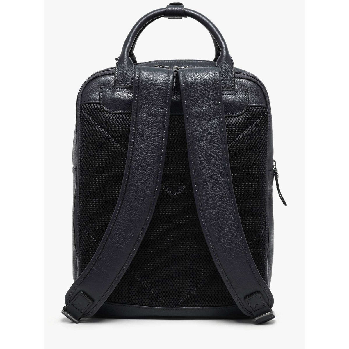 Sac à dos business Flandres 2 compartiments cuir marine, ETRIER