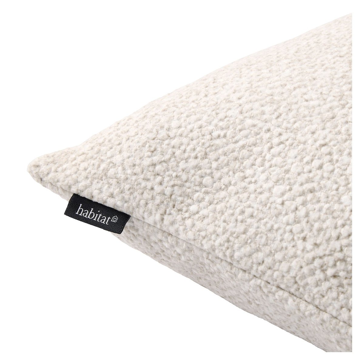 Coussin polyester DANIEL beige, HABITAT