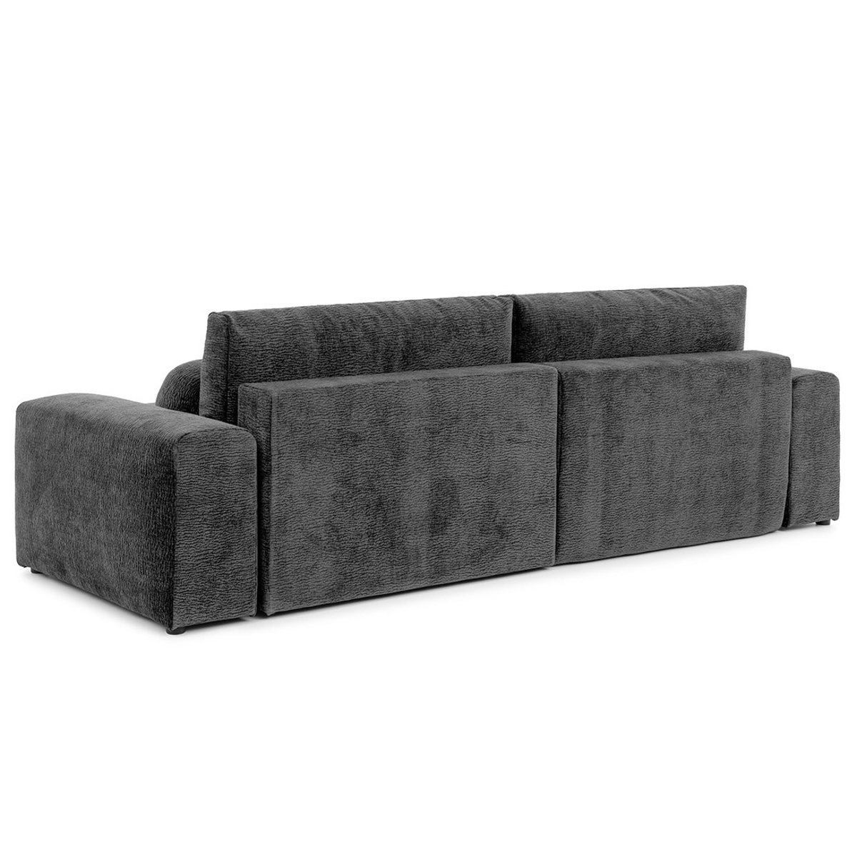 Canapé d'Angle Convertible 4 places - CONSTANCE gris, BEST MOBILIER