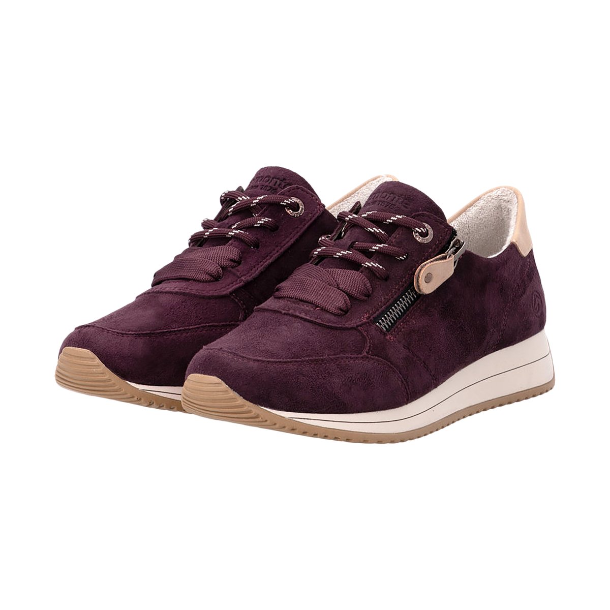 Basket Cuir rouge comb, REMONTE