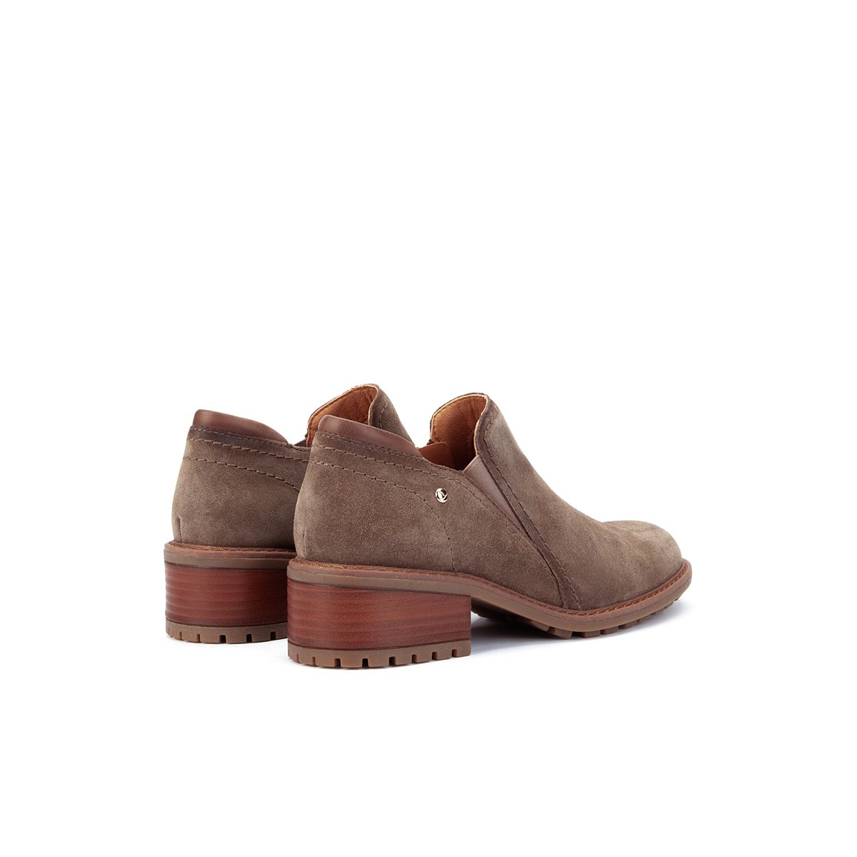 Chaussures montantes cuir Medina taupe, PIKOLINOS