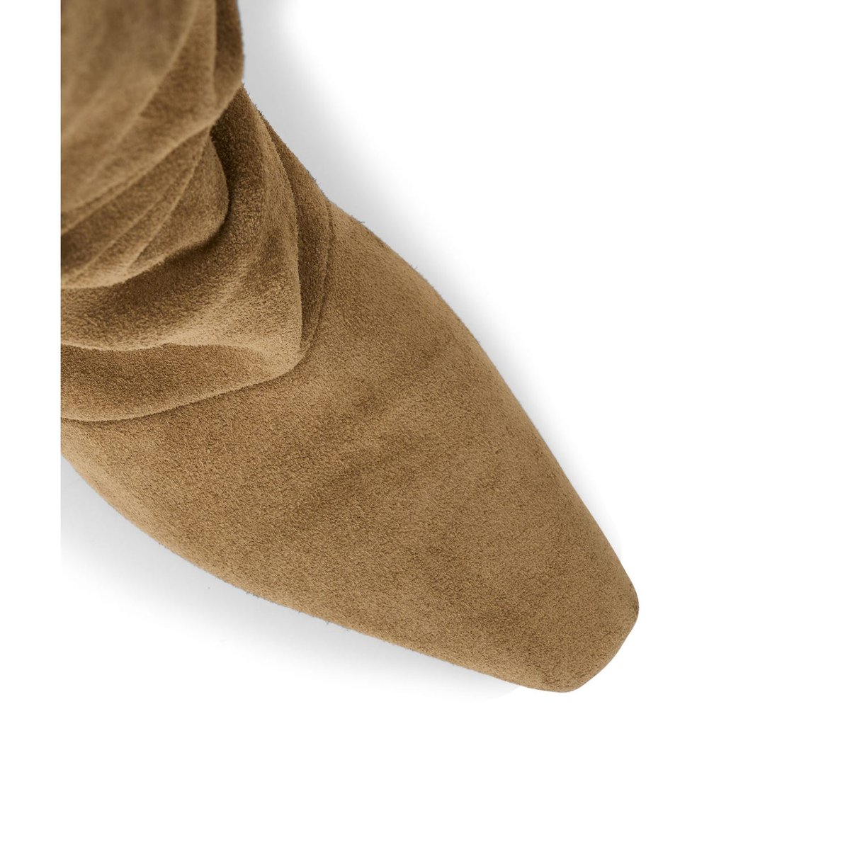 Botte À Talon en cuir RASMA beige, MELLOW YELLOW