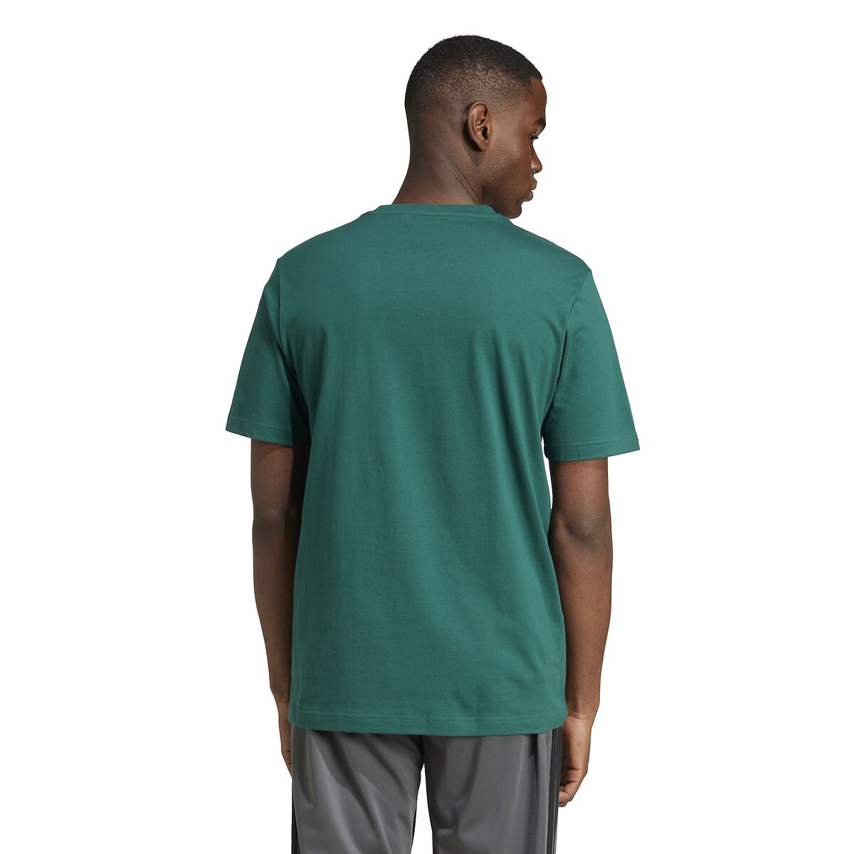Small Embroidered Logo T-Shirt with Short Sleeves green, ADIDAS SPORTSWEAR